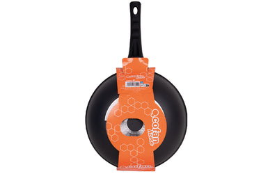 Cofan – Sartén Wok Ø30 cm Anzio | Aluminio Forjado | Revestimiento Antiadherente | Apta para Inducción y Todo Tipo de Cocinas